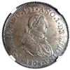 Image 1 : Quetzaltenango, Guatemala, 2 reales proclamation medal, Ferdinand VII, 1808, NGC MS 61, finest and o