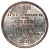 Image 2 : Mexico City, Mexico, silver medal, 1883, 100th Anniversary of the birth of Iturbide, by C. Ocampo, P