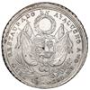 Image 2 : Peru, silver 4R-sized medal, dated 1824, Bolivar / Ayacucho, by Atanasio Davalos.