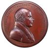 Image 1 : USA, large bronzed-copper medal, dated 1825 (struck post-1861), John Quincy Adams / Indian Peace Med