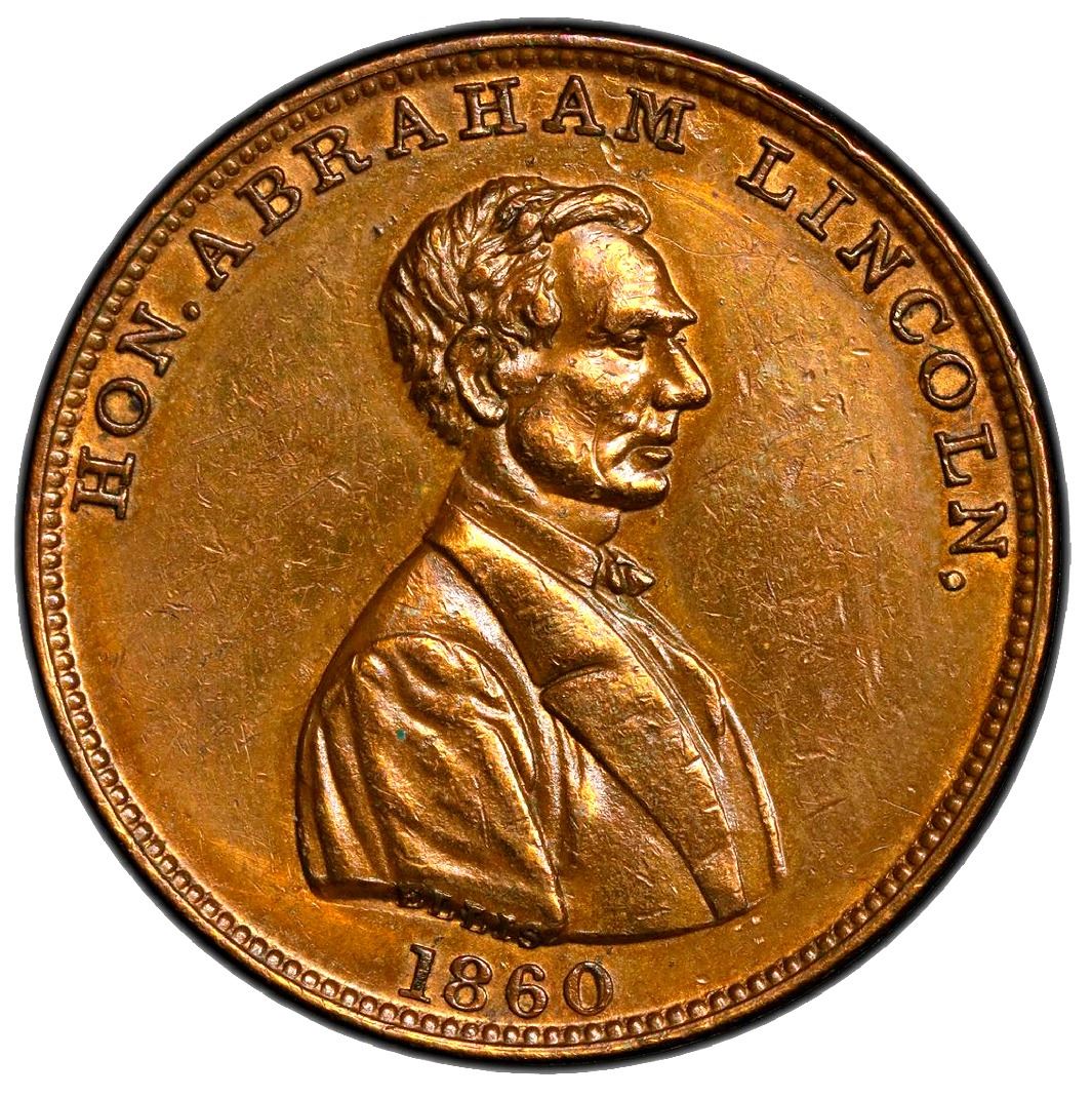 USA, Abraham Lincoln campaign medal, (1860), Lincoln / Railsplitter of ...
