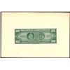 Image 3 : Santo Domingo, Dominican Republic, Banco Central, 1000 pesos oro front and back proofs, ND (1947-54)