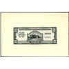Image 1 : Santo Domingo, Dominican Republic, Banco Central, 20 peso oro front proof, ND (1947-54)