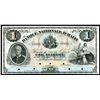 Image 1 : Haiti, Banque Nationale, 1 piastre front  proof, 1875.