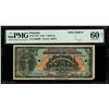 Image 1 : Panama, Banco Central de Emision, 5 balboas specimen, series of 1941, PMG UNC 60 Net.