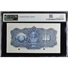 Image 2 : Paraguay, Republica del Paraguay, 100 pesos fuertes specimen, 25-10-1923, PMG Gem UNC 66 EPQ ("top p
