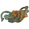Image 1 : Clump of eight bronze "manillas" (slave bracelets), ex-Duoro (1843).
