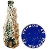 Image 1 : One "Golden Guinea" muscatel (sparkling wine) bottle and one ceramic ashtray, ex-Seine (1955).