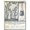 Image 2 : One "Golden Guinea" muscatel (sparkling wine) bottle and one ceramic ashtray, ex-Seine (1955).