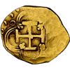 Image 2 : Seville, Spain, gold cob 2 escudos, 1615 V, NGC AU details / damaged.