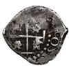 Image 2 : Potosi, Bolivia, cob 1/2 real, (1656), rare.
