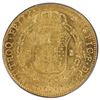 Image 2 : Santiago, Chile, gold bust 8 escudos, Charles IV (bust of Charles III), 1796 DA, PCGS AU55.