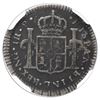 Image 2 : Guatemala, bust 1 real, Charles III, 1779 P, rare, NGC VG 8, finest and only example in NGC census.
