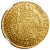 Image 2 : Lima, Peru, gold bust 8 escudos, Charles III, 1787 IJ, NGC AU 58 ("top pop").