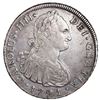 Image 1 : Lima, Peru, bust 8 reales, Charles IV, 1791 IJ.
