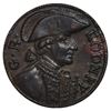 Image 1 : Great Britain, small copper medal, 1781, Admiral G.B. Rodney / HMS Sandwich.