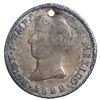 Image 1 : Leon, Nicaragua (under Empire of Mexico), silver 1 real-sized proclamation medal, Iturbide, 1822.