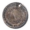 Image 2 : Leon, Nicaragua (under Empire of Mexico), silver 1 real-sized proclamation medal, Iturbide, 1822.