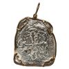 Image 2 : Mexico City, Mexico, cob 8 reales, Philip V, assayer not visible, ex-1715 Fleet, mounted in thin-wir