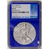 Image 1 : 2018 American Silver Eagle .999 Fine Silver Dollar Coin NGC MS70