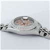 Image 6 : Rolex Ladies Stainless Steel Quickset Salmon Diamond Lugs Jubilee Datejust Wrist