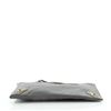 Image 3 : Balenciaga Zip Around Classic Metallic Edge Clutch Leather Medium Gray
