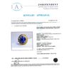 Image 3 : 4.12 ctw Tanzanite and 1.57 ctw Diamond 14K Yellow Gold Ring