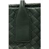 Image 6 : Bottega Veneta Green Leather Intrecciato Weave Open Tote Bag