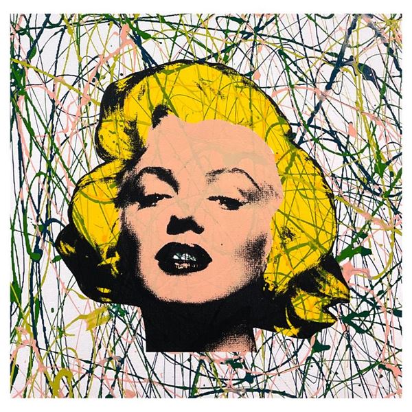 Marilyn by Steve Kaufman (1960-2010)