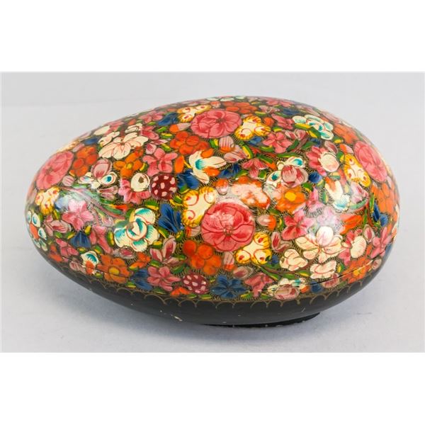 Indian Cloisonne Case Egg Shaped