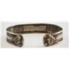 Image 2 : Tibetan Silvered Cuff Bangle