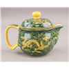 Image 3 : Lot of 5 Taiwanese Dragon Teapot and Cups Set