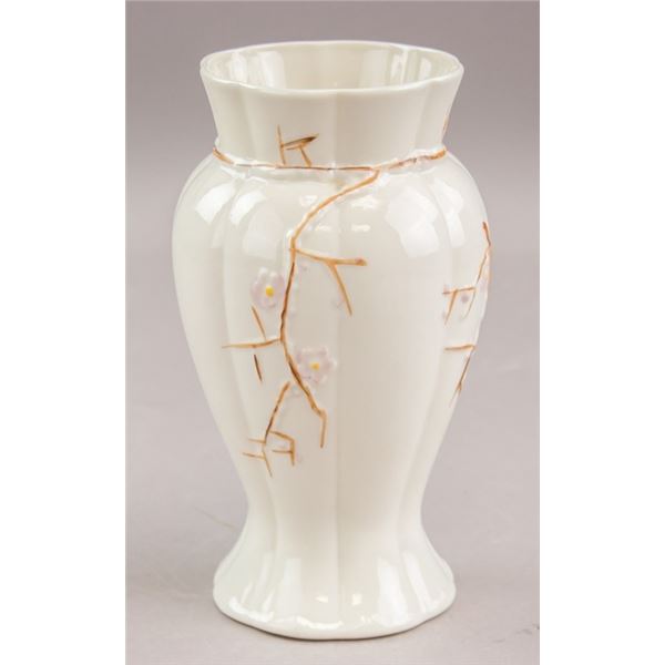 Irish Ceramic Vase Belleek