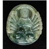 Image 2 : Chinese Two Tone Jadeite Carved  Buddha Pendant