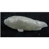 Image 3 : Chinese Two Tone Jadeite Carved Fish Pendant
