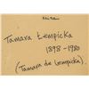 Image 8 : Polish Oil on Board Signed Lempicka