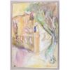 Image 1 : American Gouache on Paper Board Signed Kie Ling