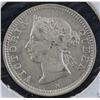 Hong Kong 1900 Five Cents Queen Victoria