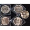 Lot of 5 Russian Coins Sochi 2014 Olympics