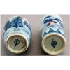 Image 8 : Two Blue & White Copper Red Snuff Bottles Marked