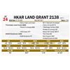 Image 1 : HKAR Land Grant 2138
