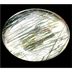 12.28ct Natural Needles Green Rutilated Quartz (GEM-15241)