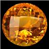 28.85ct Dazzling Round Checkerboard Orange Citrine (GEM-15034)