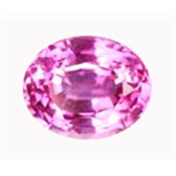 4.1ct Stunning AAA Hot Pink Oval Cut Topaz (GEM-14774A)