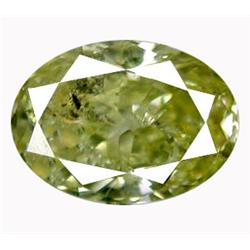 0.26ct Very Rare Fancy Yellow Green Natural Diamond (GEM-14696)