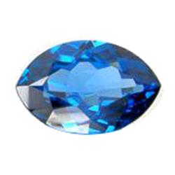 16.7ct Pretty Maquise Cut London Blue Topaz  Brazil (GEM-14627A)