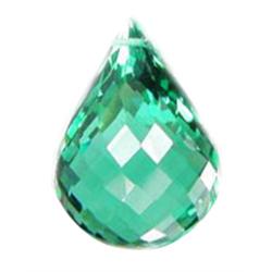 18.2ct Pretty Green Briolette Amethyst  Brazil (GEM-14625A)