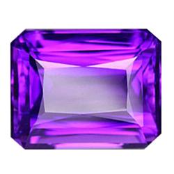 26.4ct First Class Ememrald Cut Top Purple Amethsyt Gem (GEM-14497)