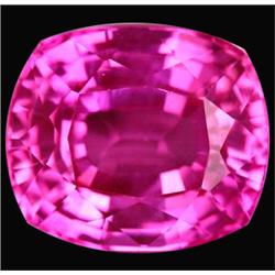 9.55ct First Class Pink Cushion Cut Topaz Brazil VVS (GEM-14288)