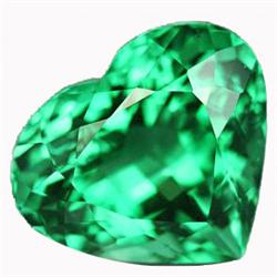 22.95ct Distinction AAA Green Heart Amethyst Brazil (GEM-14209)